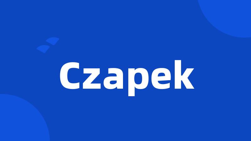 Czapek