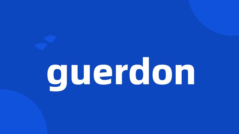 guerdon