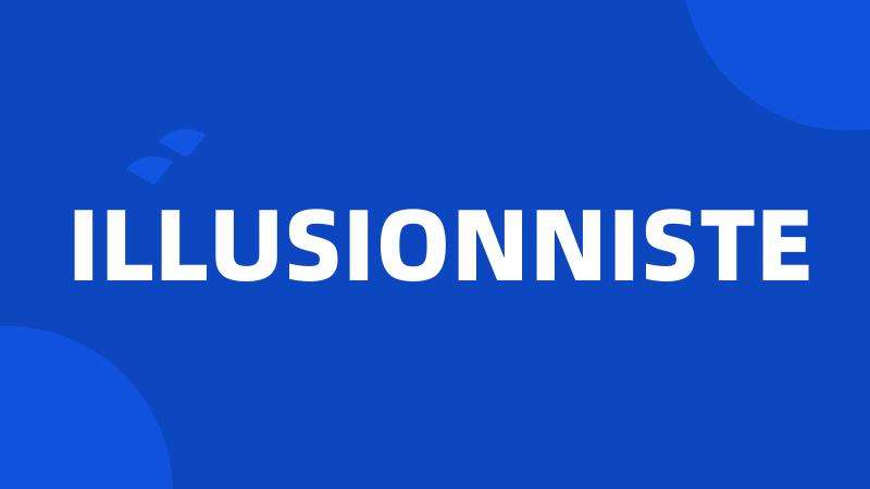 ILLUSIONNISTE