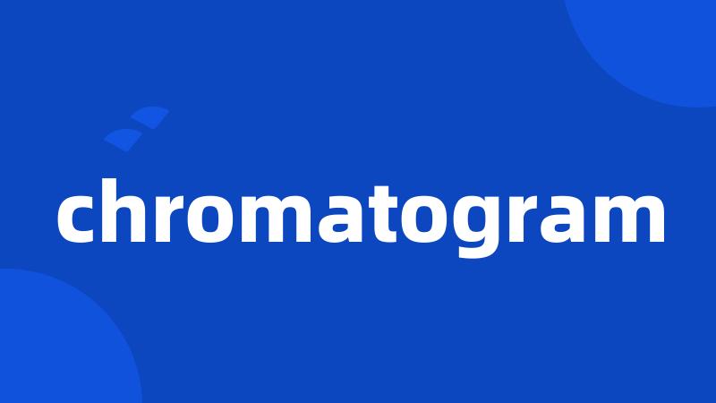 chromatogram