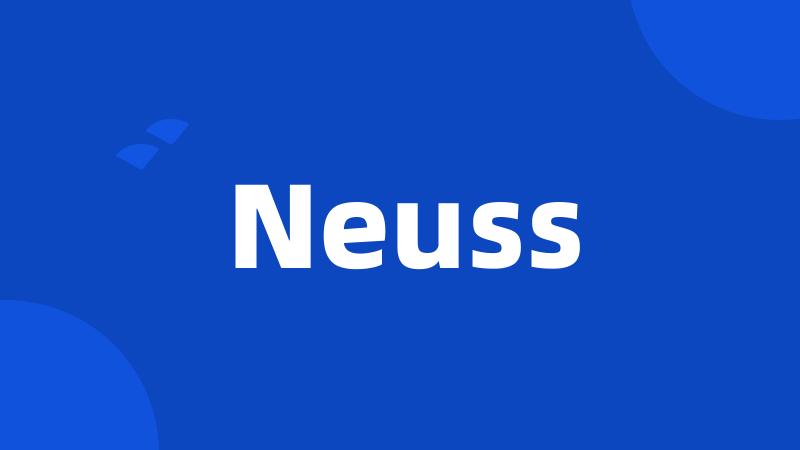 Neuss