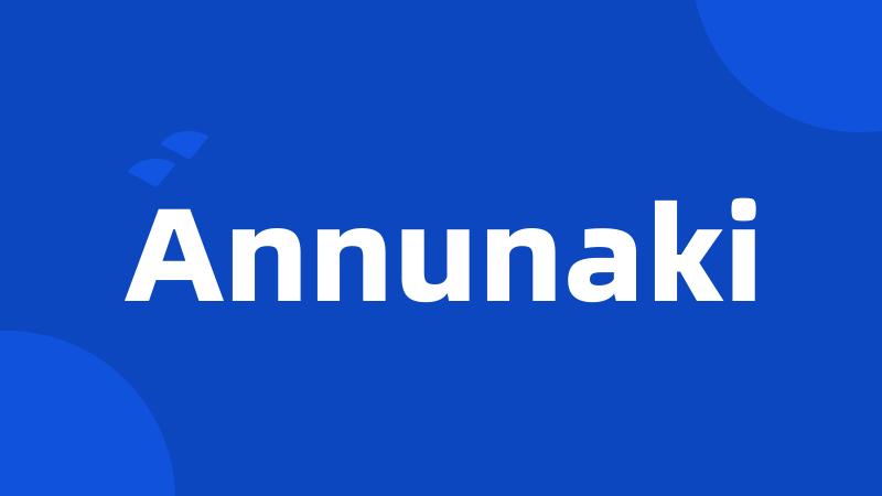 Annunaki