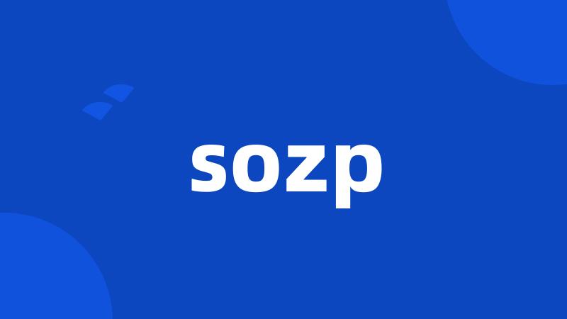 sozp