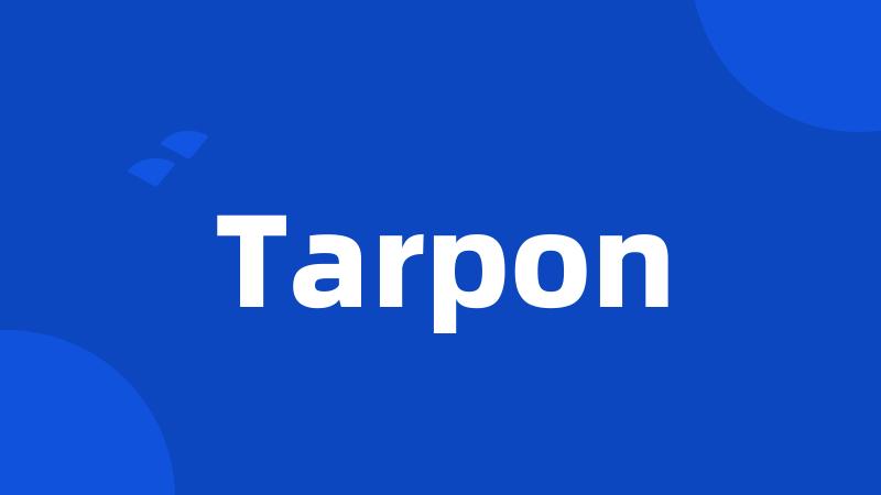 Tarpon