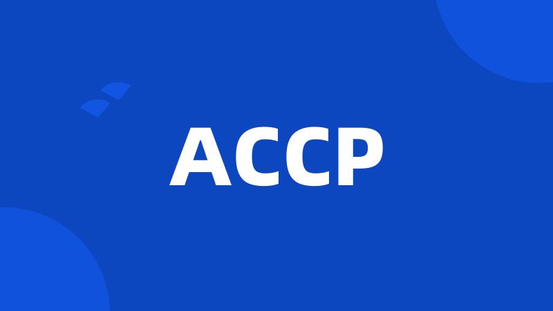 ACCP