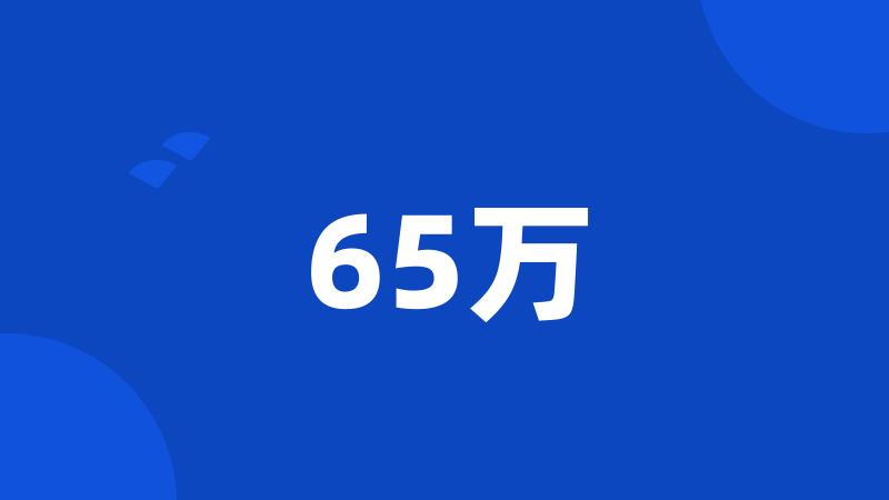 65万