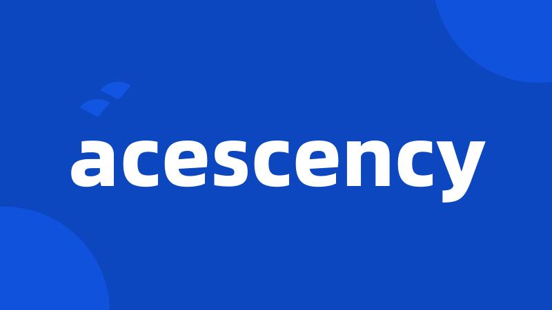 acescency