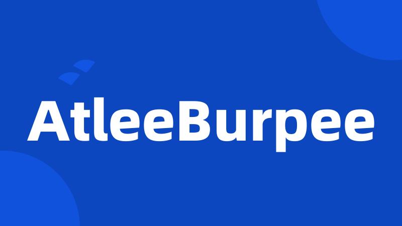 AtleeBurpee