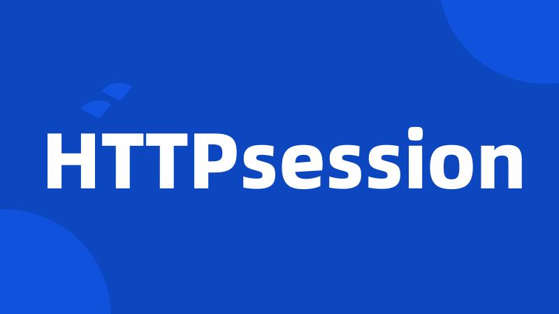 HTTPsession