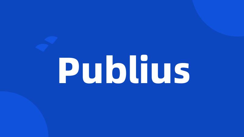 Publius