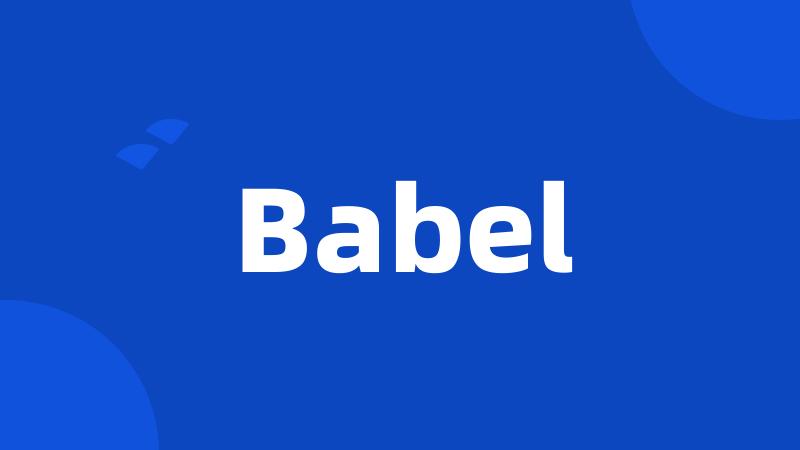 Babel