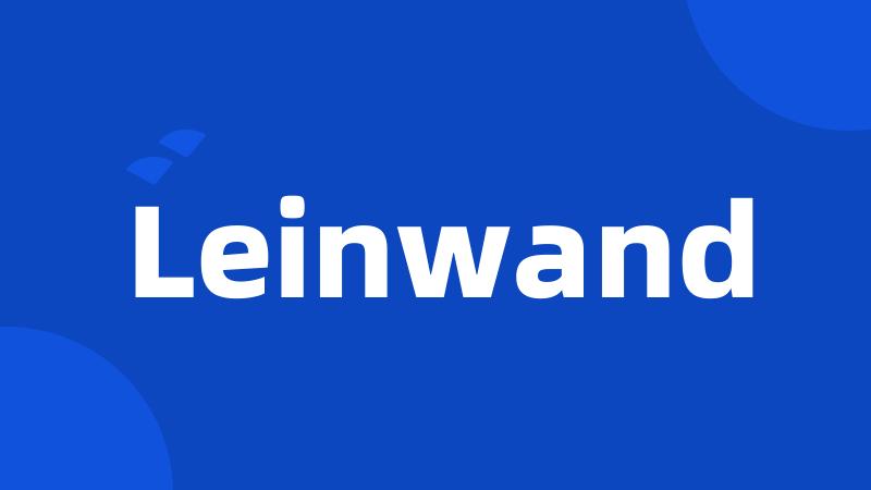 Leinwand