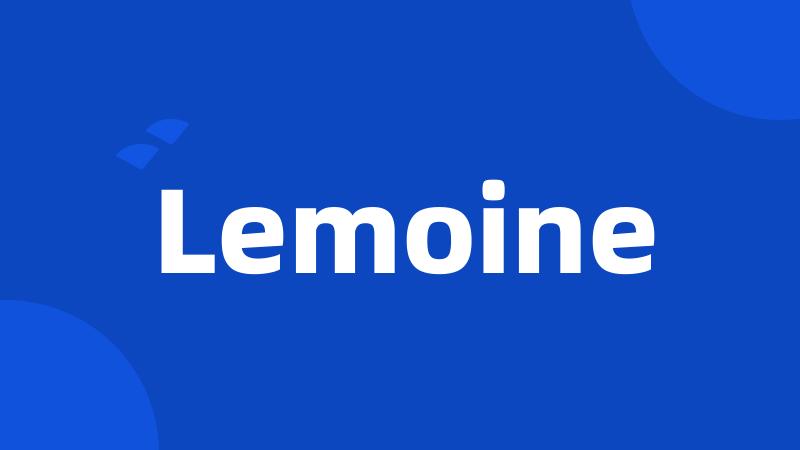 Lemoine