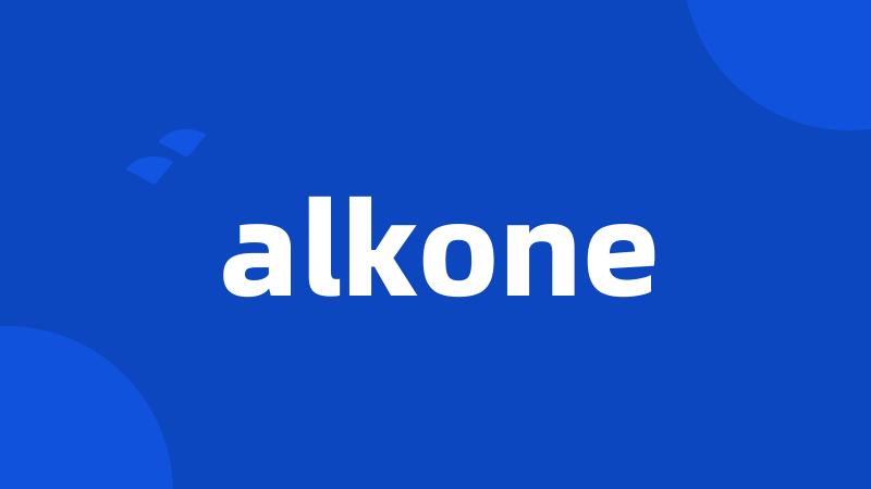 alkone