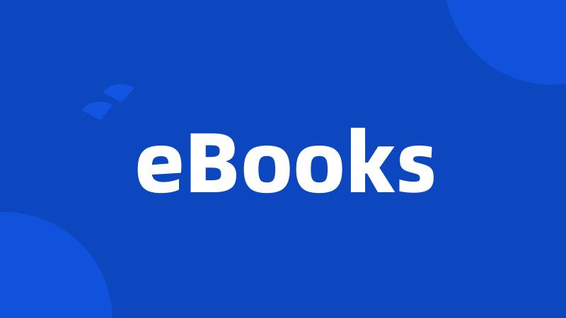 eBooks