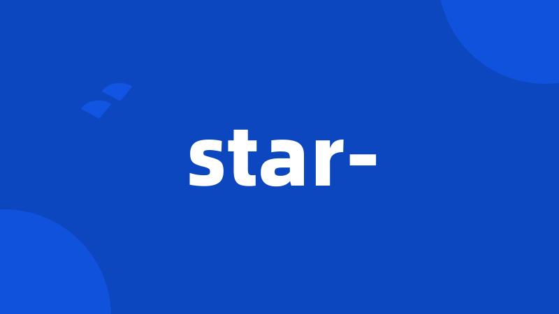 star-