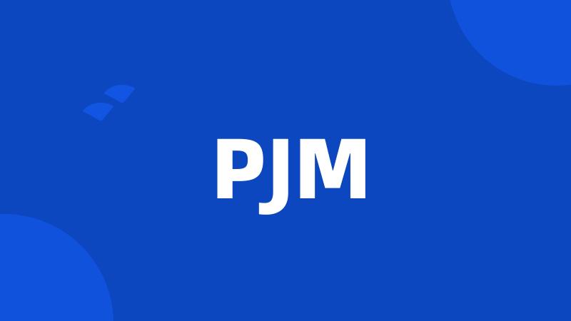 PJM