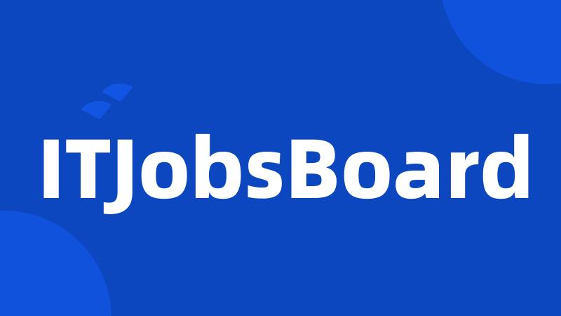 ITJobsBoard