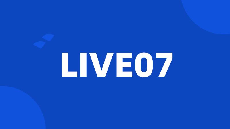 LIVE07