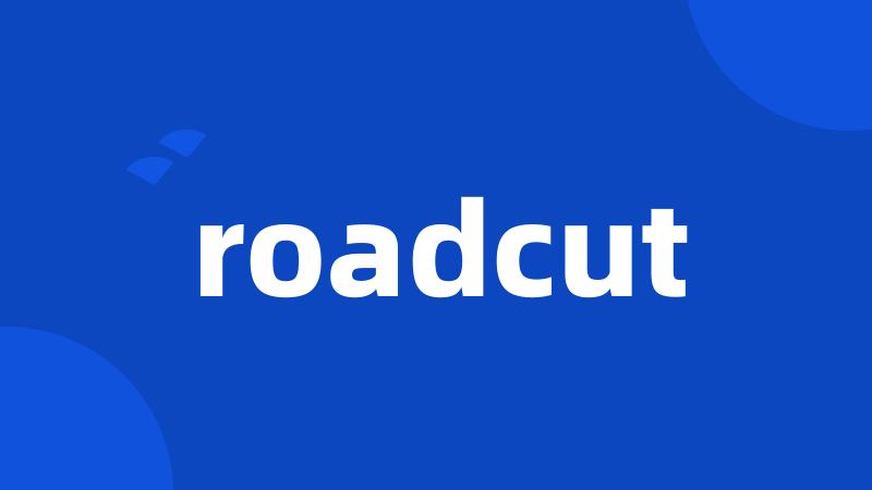 roadcut