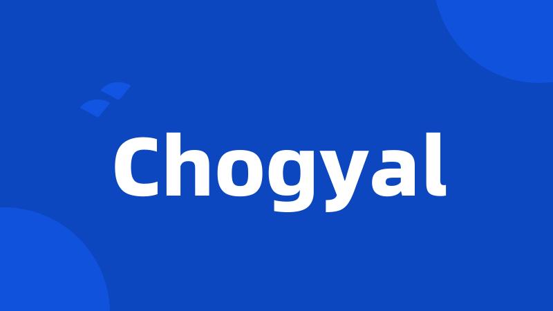 Chogyal