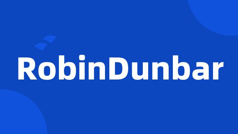 RobinDunbar