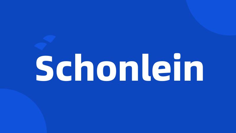 Schonlein