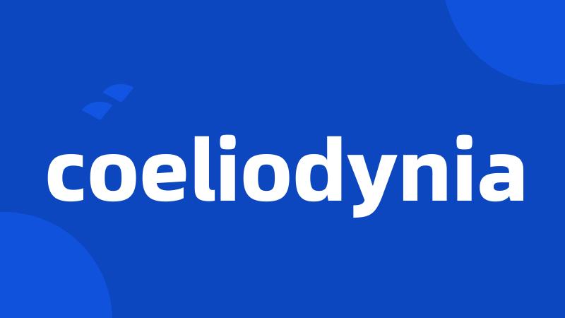 coeliodynia