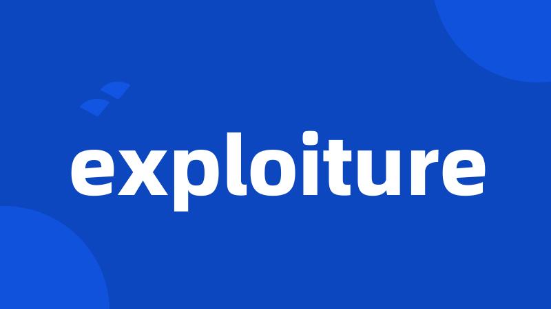 exploiture