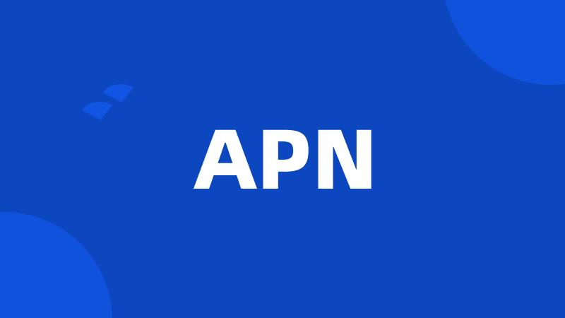 APN