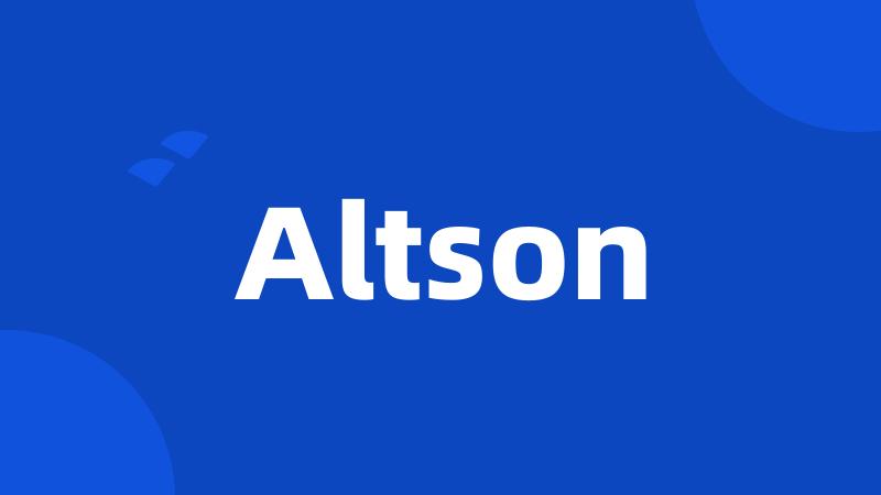 Altson