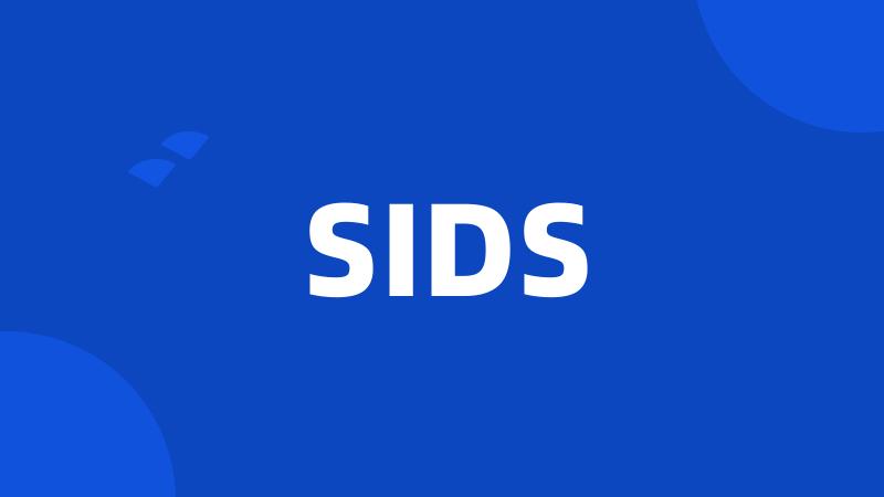 SIDS