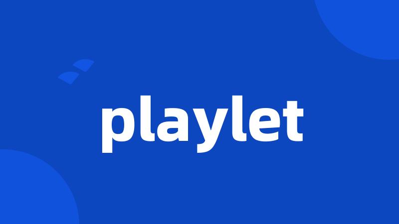 playlet