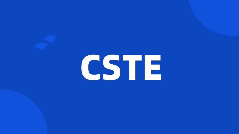 CSTE