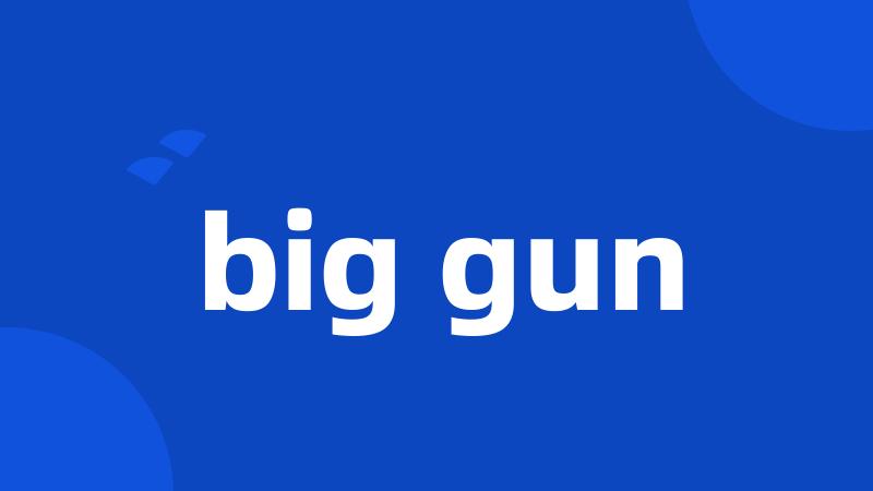 big gun