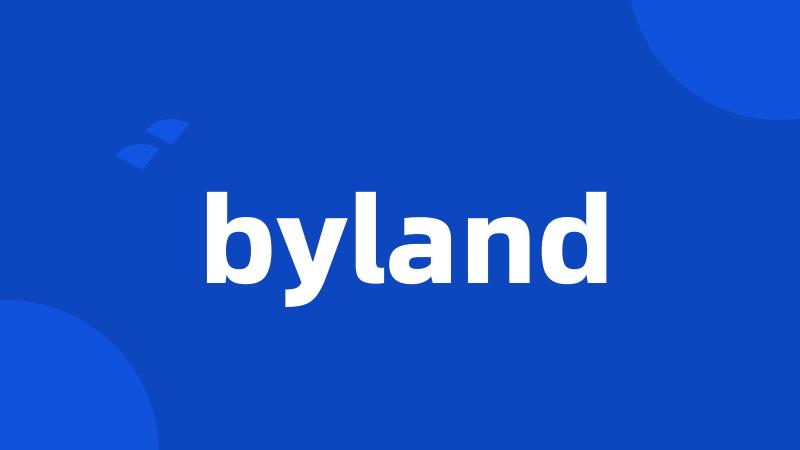 byland