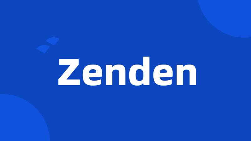 Zenden