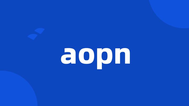 aopn