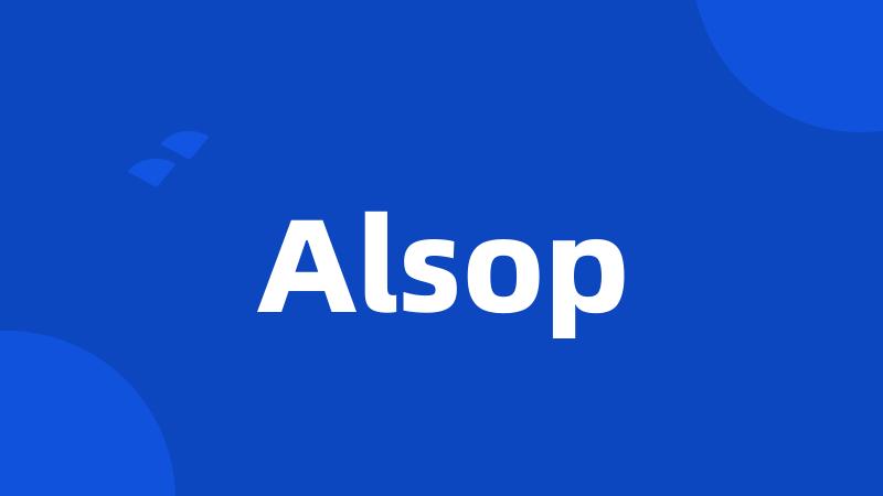 Alsop