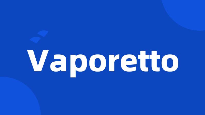 Vaporetto