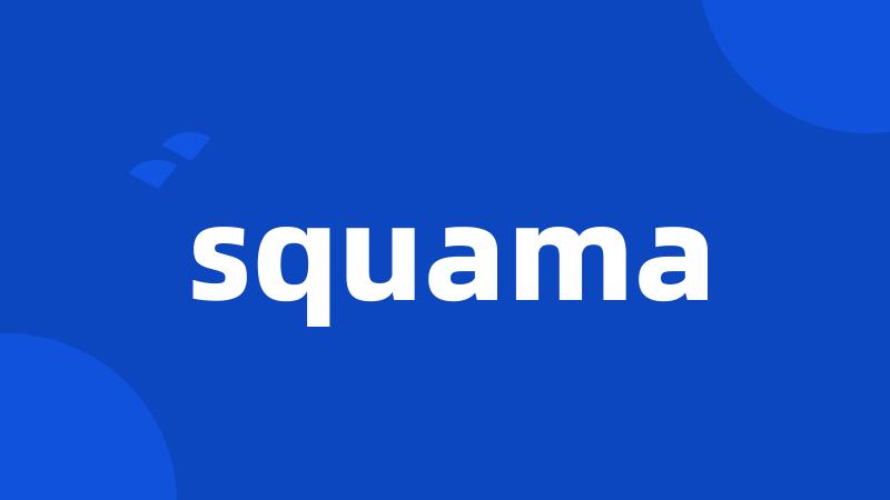 squama