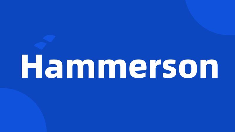 Hammerson