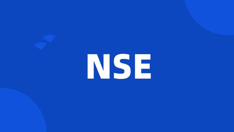 NSE