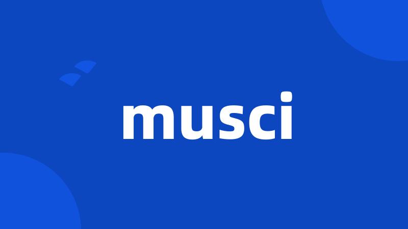 musci