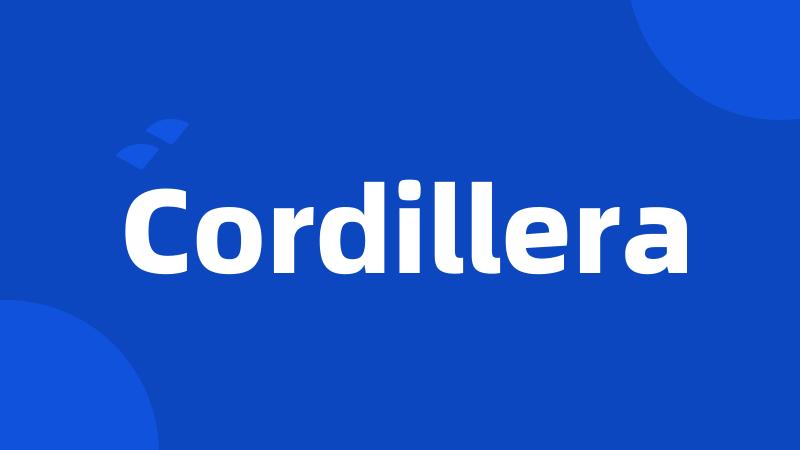 Cordillera