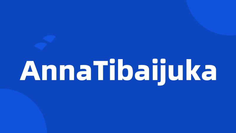 AnnaTibaijuka