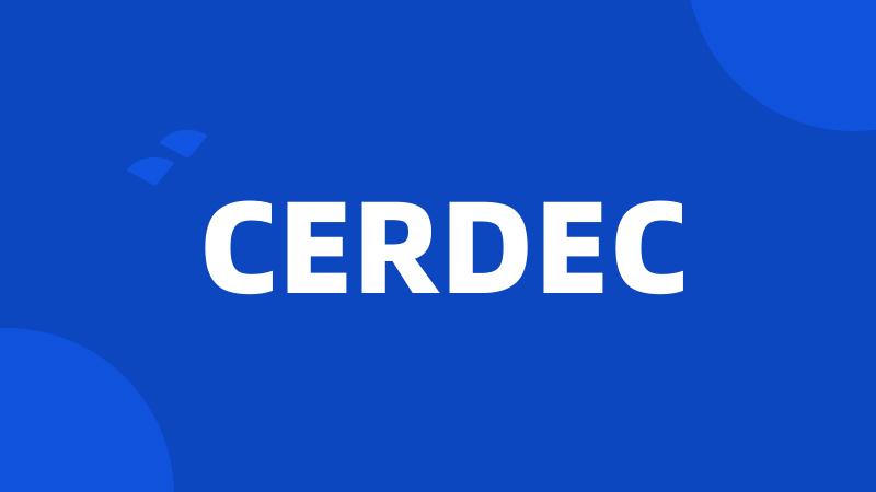 CERDEC