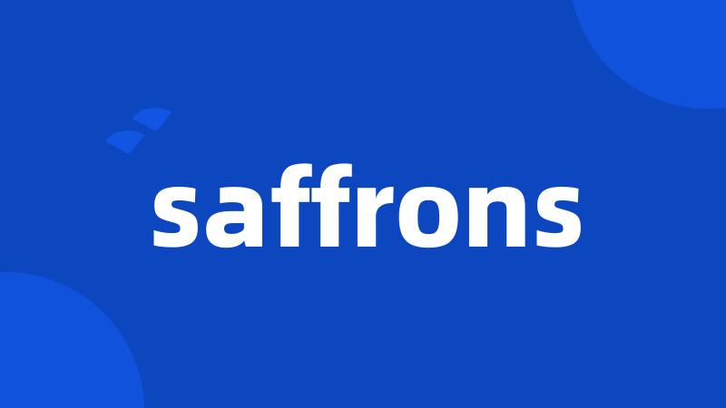 saffrons