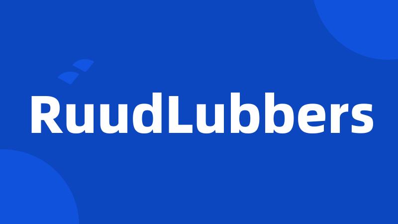 RuudLubbers