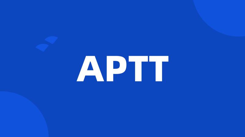 APTT